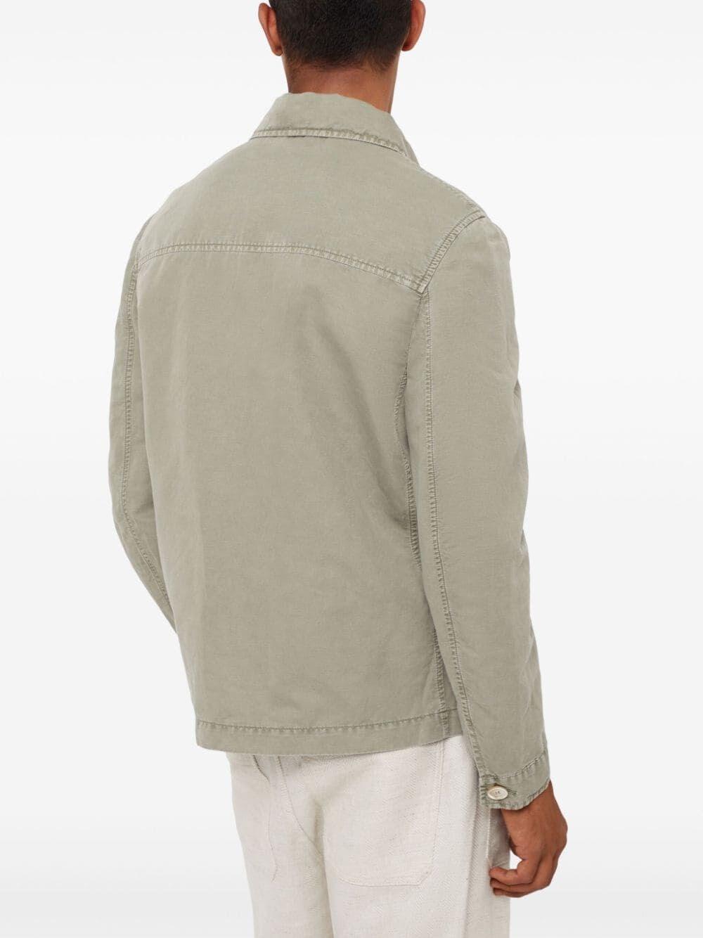 Brunello cucinelli Garment-Dyed Overshirt Negozio online di fabbrica