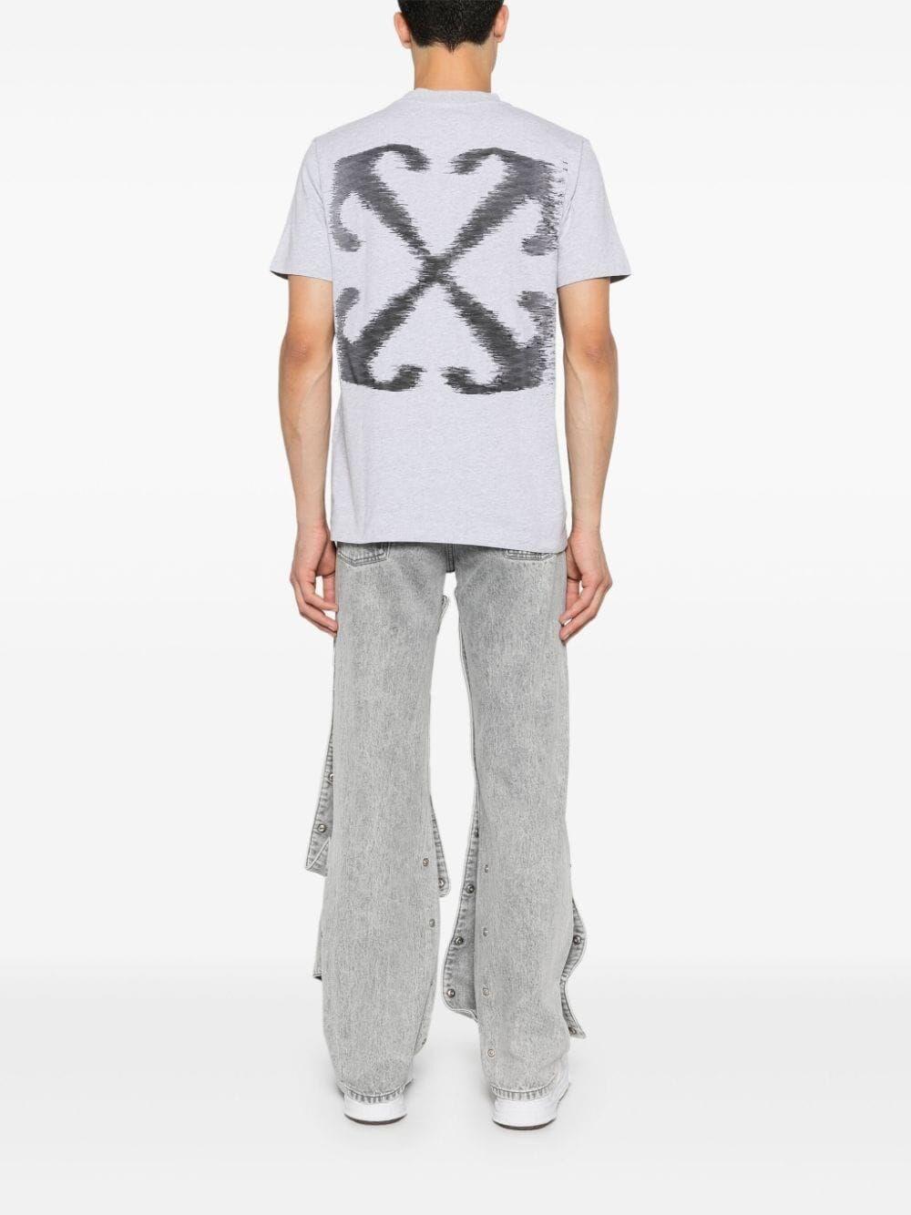 Off white `Windy Arrow` Slim Short Sleeve T-Shirt Offerta per la Festa della Mamma