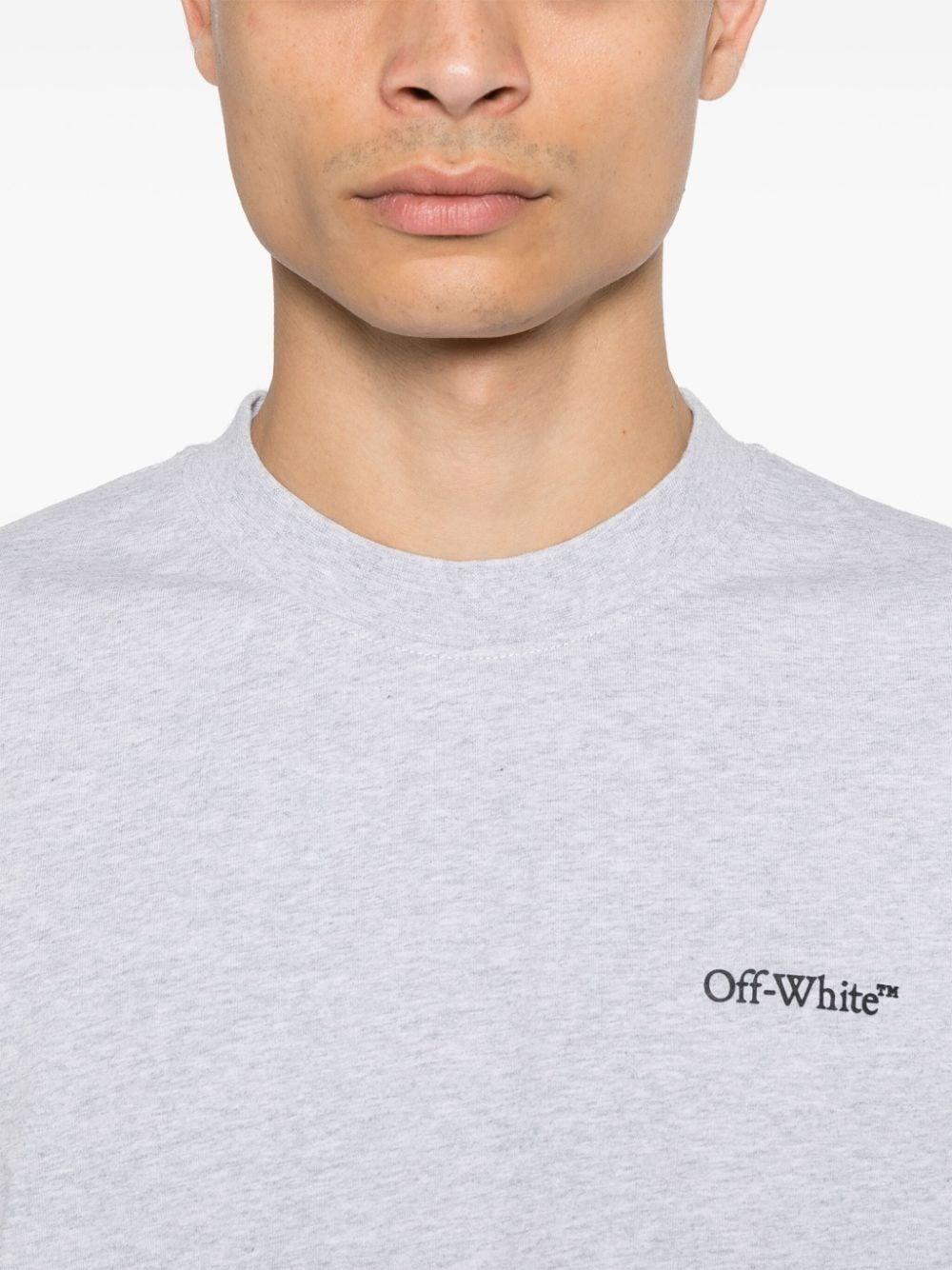 Off white `Windy Arrow` Slim Short Sleeve T-Shirt Offerta per la Festa della Mamma