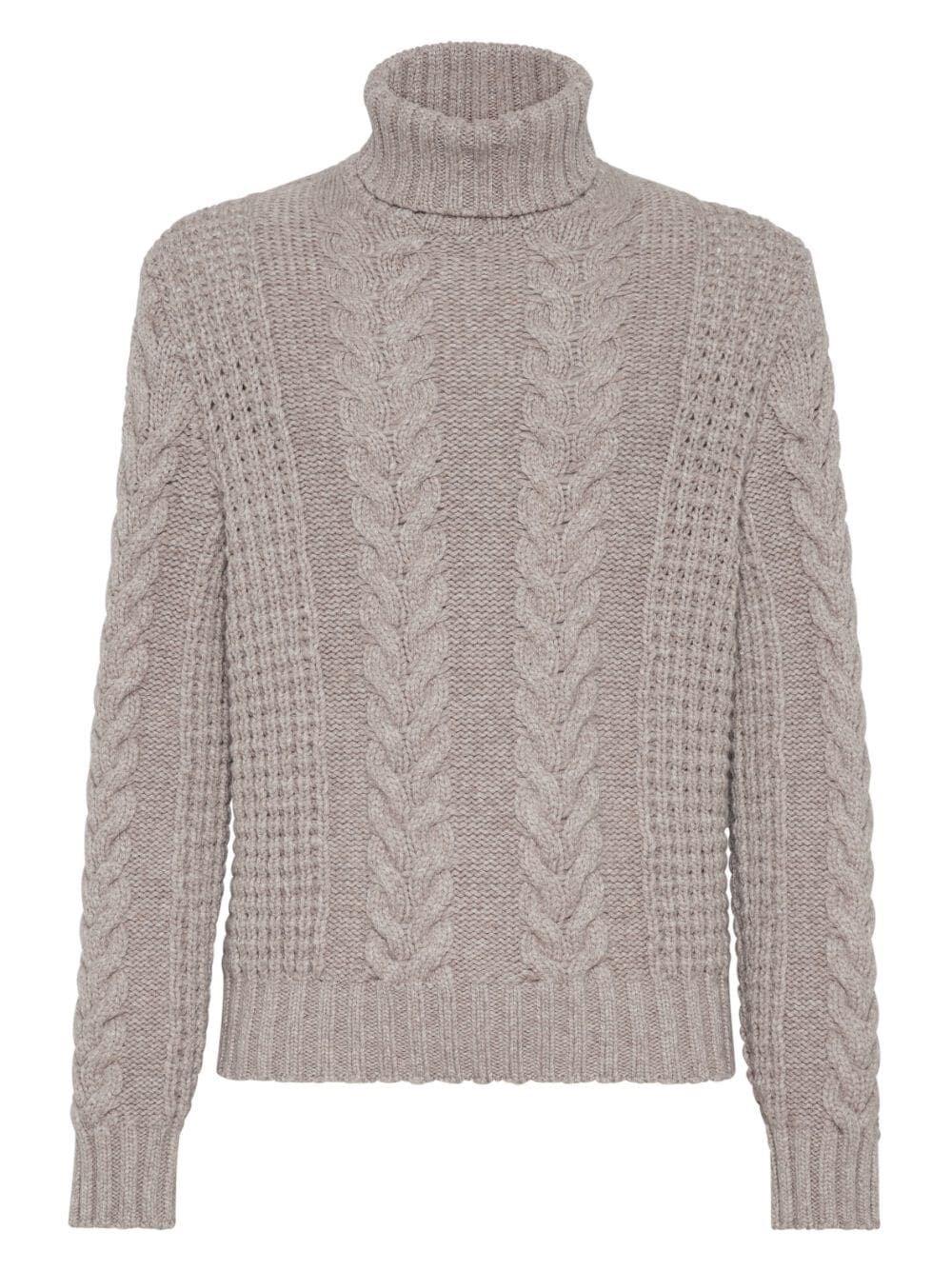 Brunello cucinelli Turtle-Neck Sweater Offerta migliore