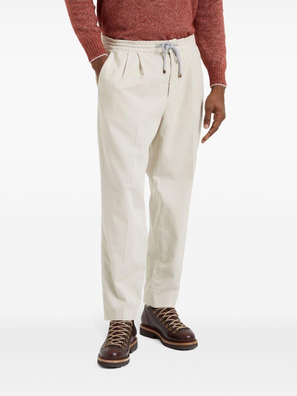 Brunello cucinelli Garment-Dyed Leisure Fit Pants Latest fashion