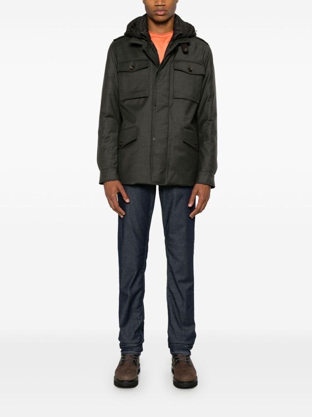 Moorer `Isac` Padded Jacket Super sconto