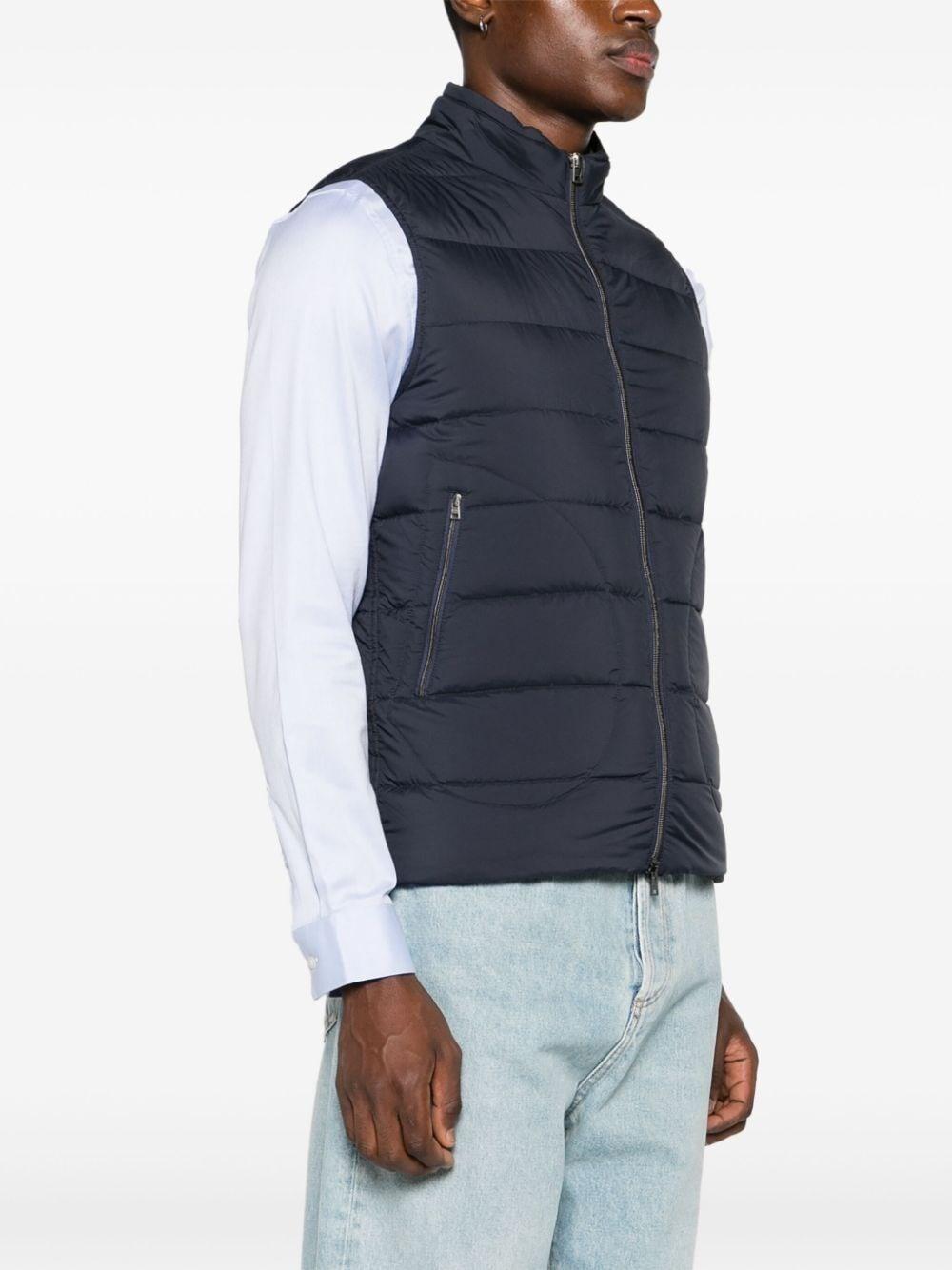 Herno `Il Gilet` Padded Vest Black Friday Prezzi