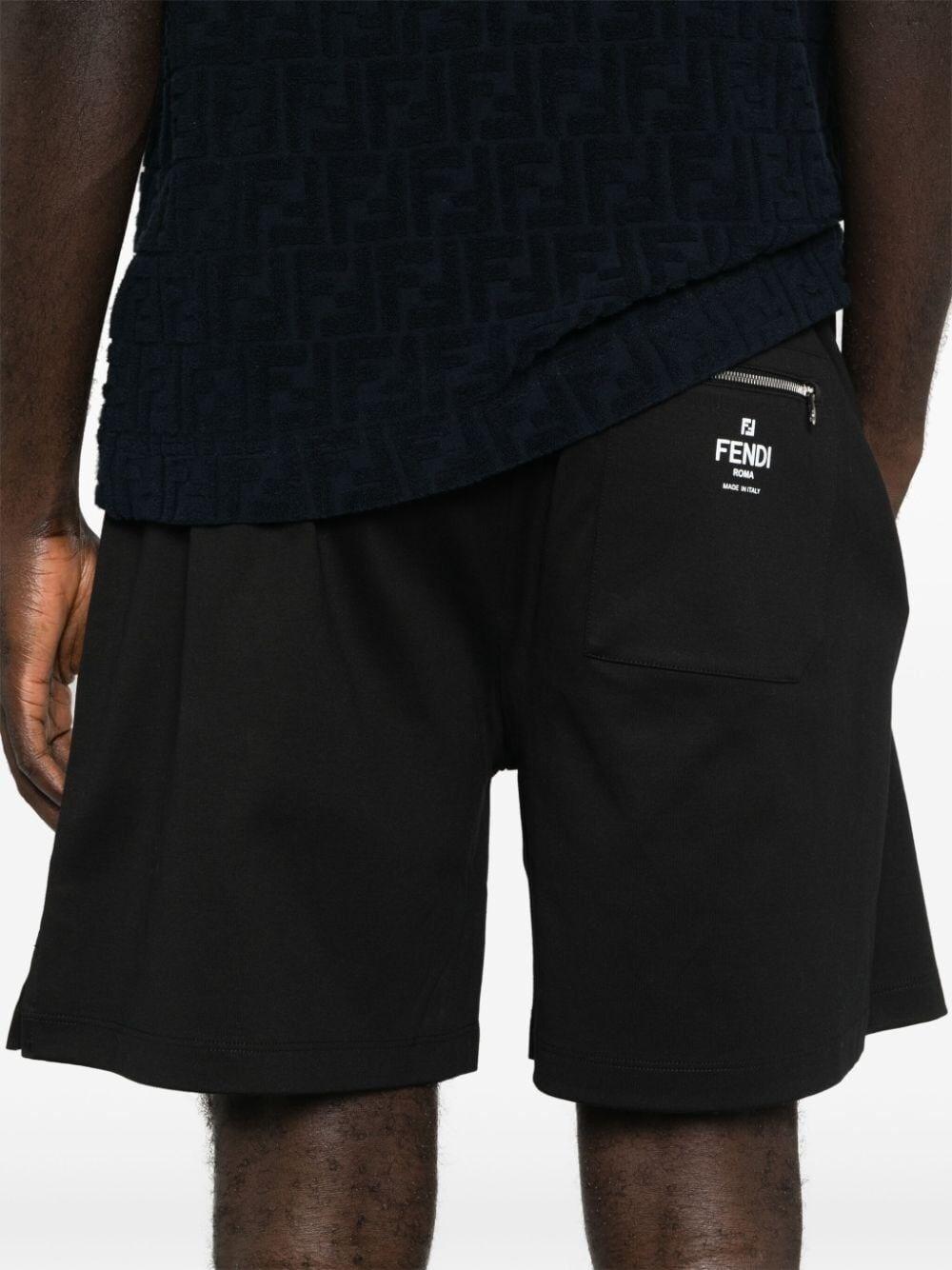 Fendi `Fendi Label` Shorts Offerte