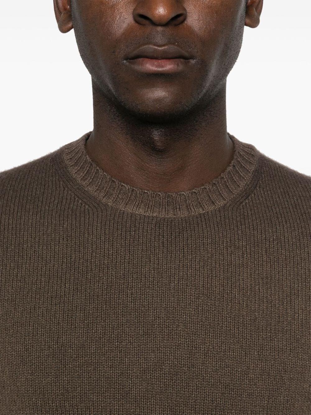 Malo Long Sleeve Crew-Neck Sweater Hotsell