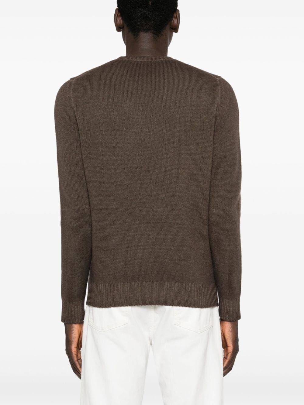 Malo Long Sleeve Crew-Neck Sweater Hotsell