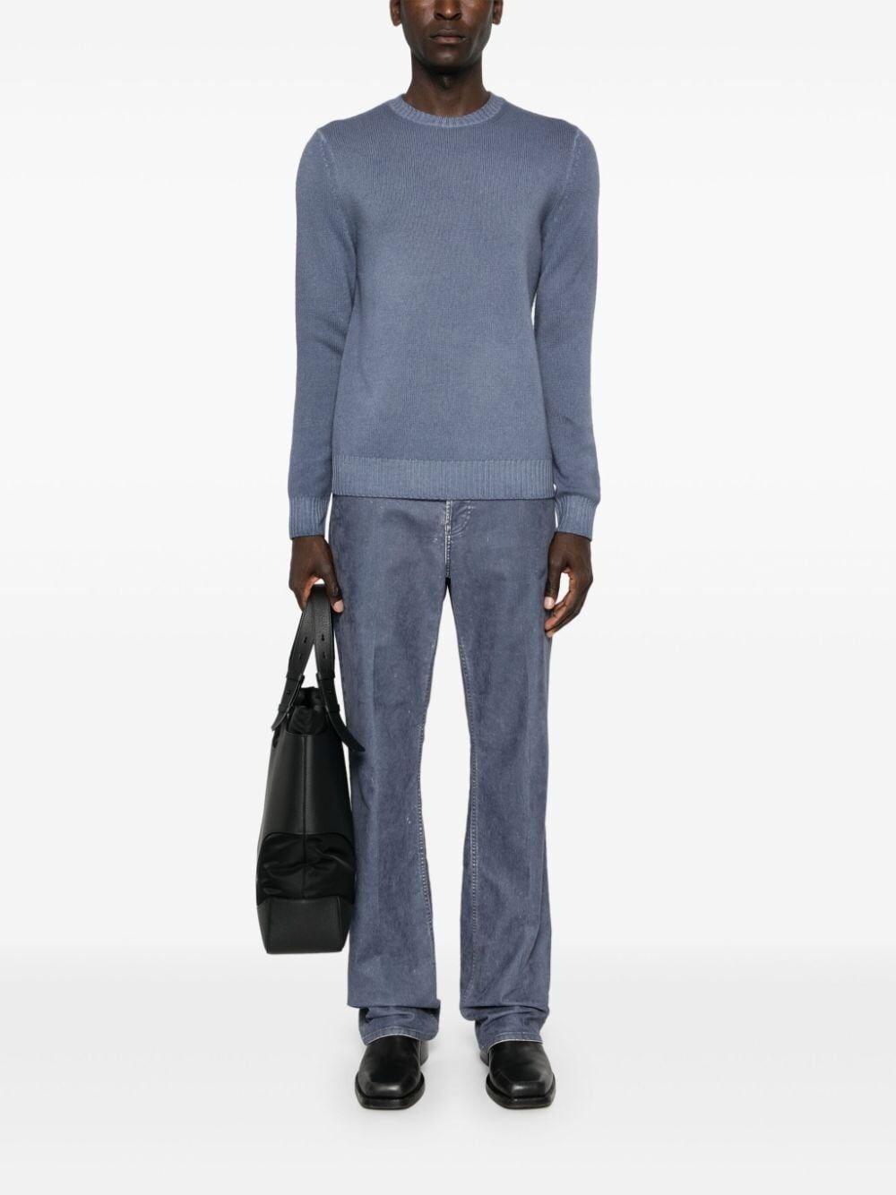 Malo Long Sleeve Crew-Neck Sweater Vendita Calda