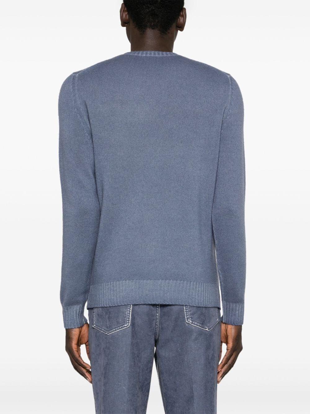 Malo Long Sleeve Crew-Neck Sweater Vendita Calda