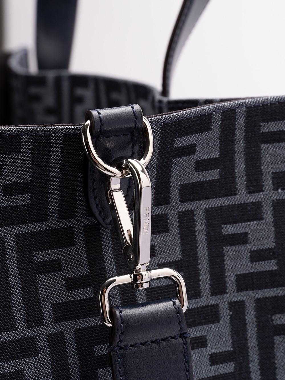 Fendi `FF Jacquard` Shopper Bag Vendite stagionali