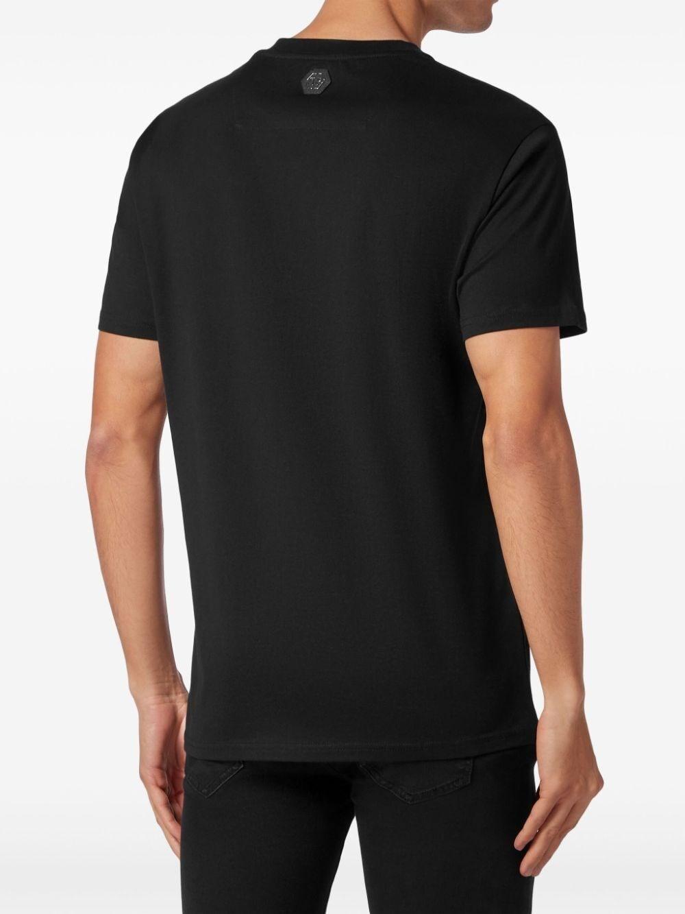 Philipp plein `Tattoo` Round-Neck T-Shirt Offerta Giorno del Papà