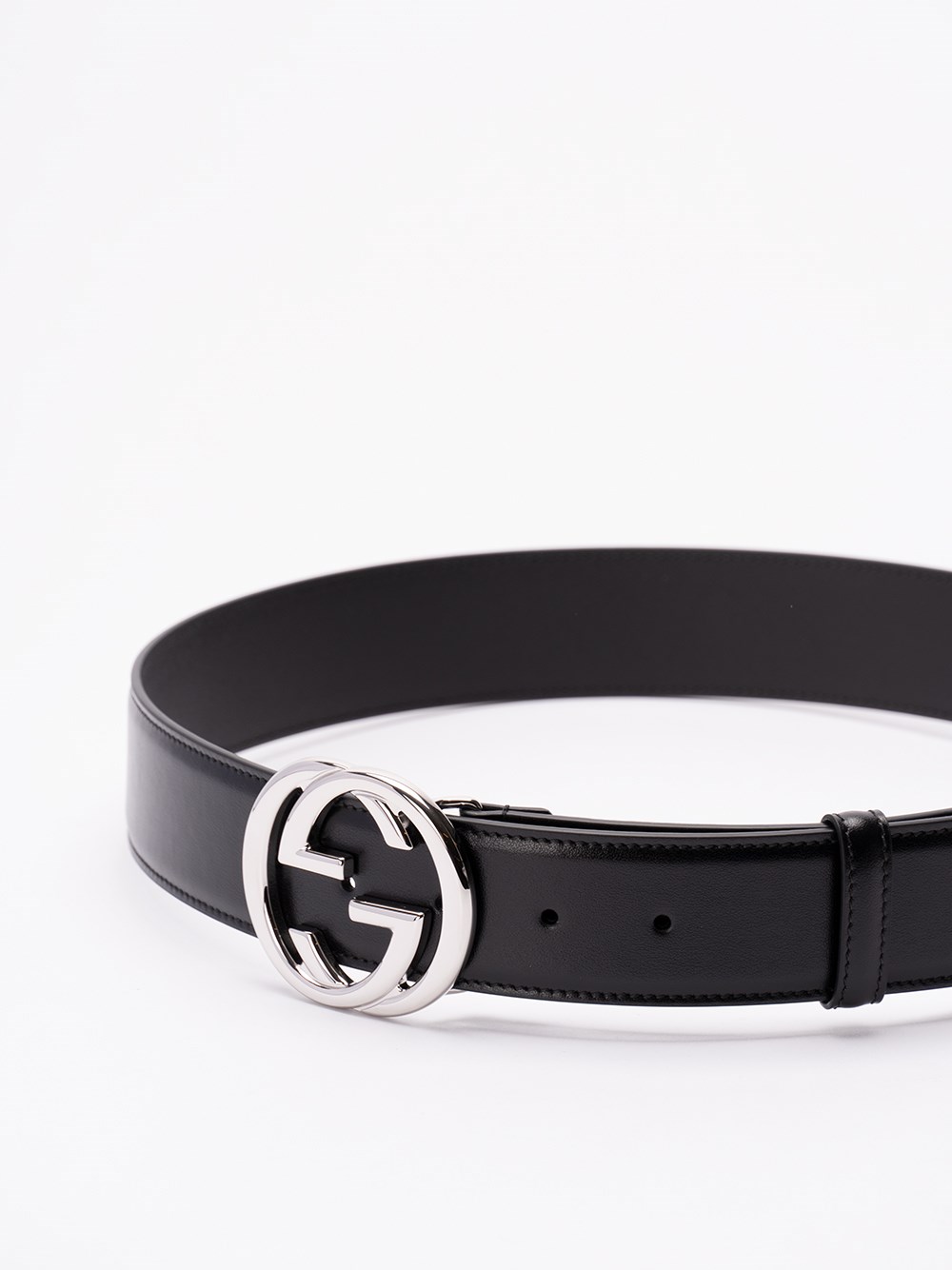 Gucci Belt With `Interlocking G` Buckle Smaltimento dello stoccaggio
