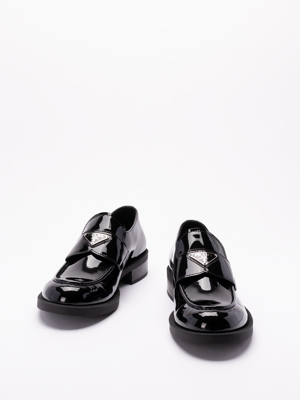 Prada Patent Leather Loafers Lightning offer