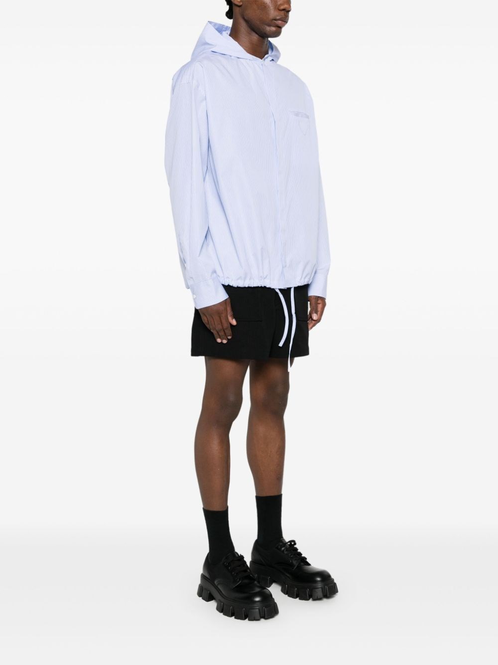 Prada Hooded Shirt Bestseller