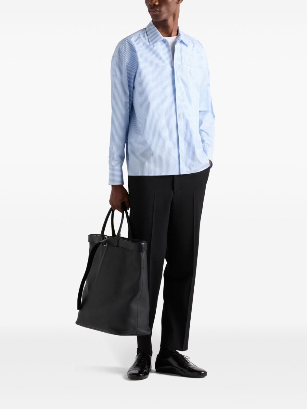 Prada Striped Shirt Offerte stagionali
