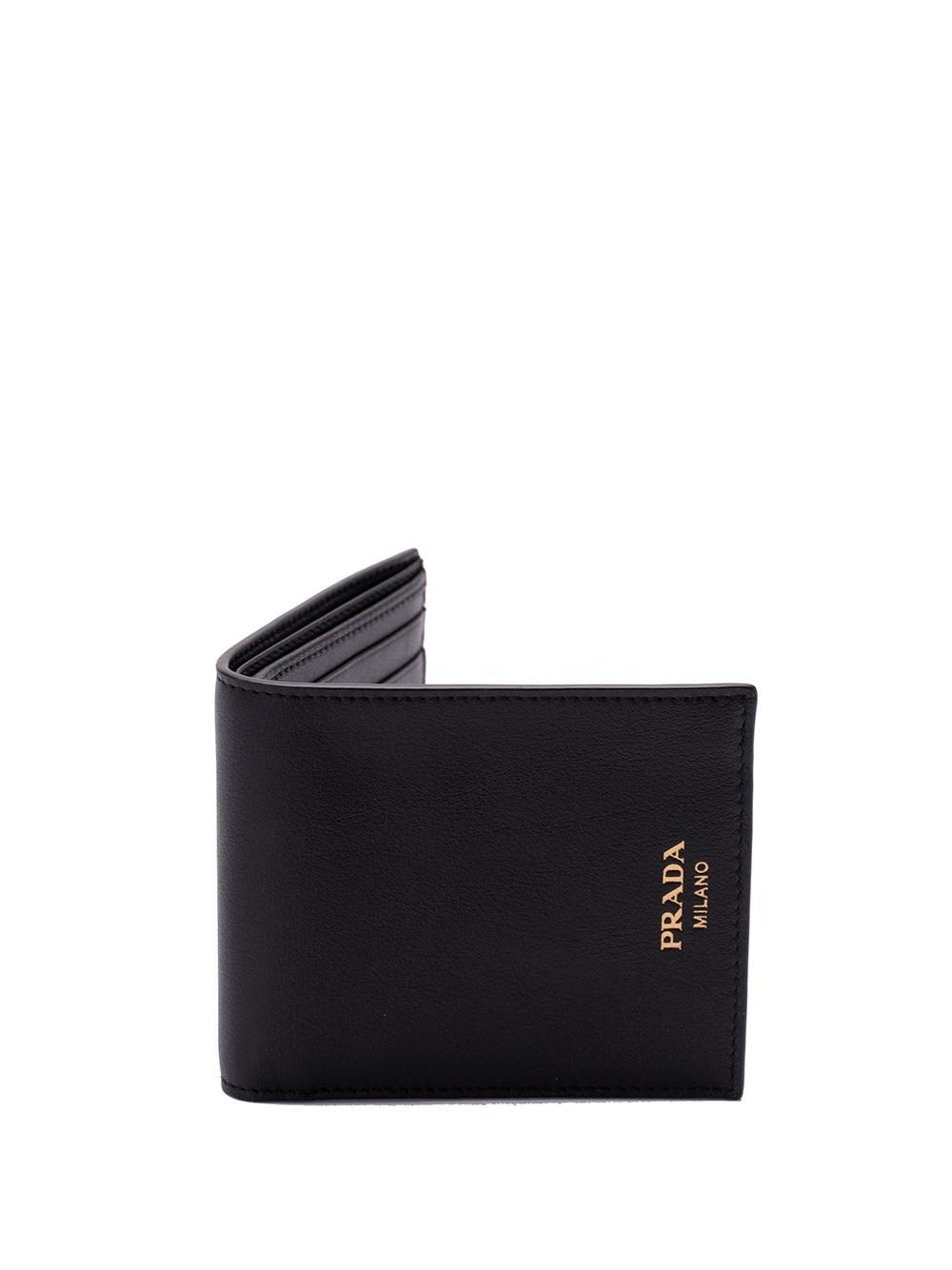 Prada Leather Wallet Liquidazione