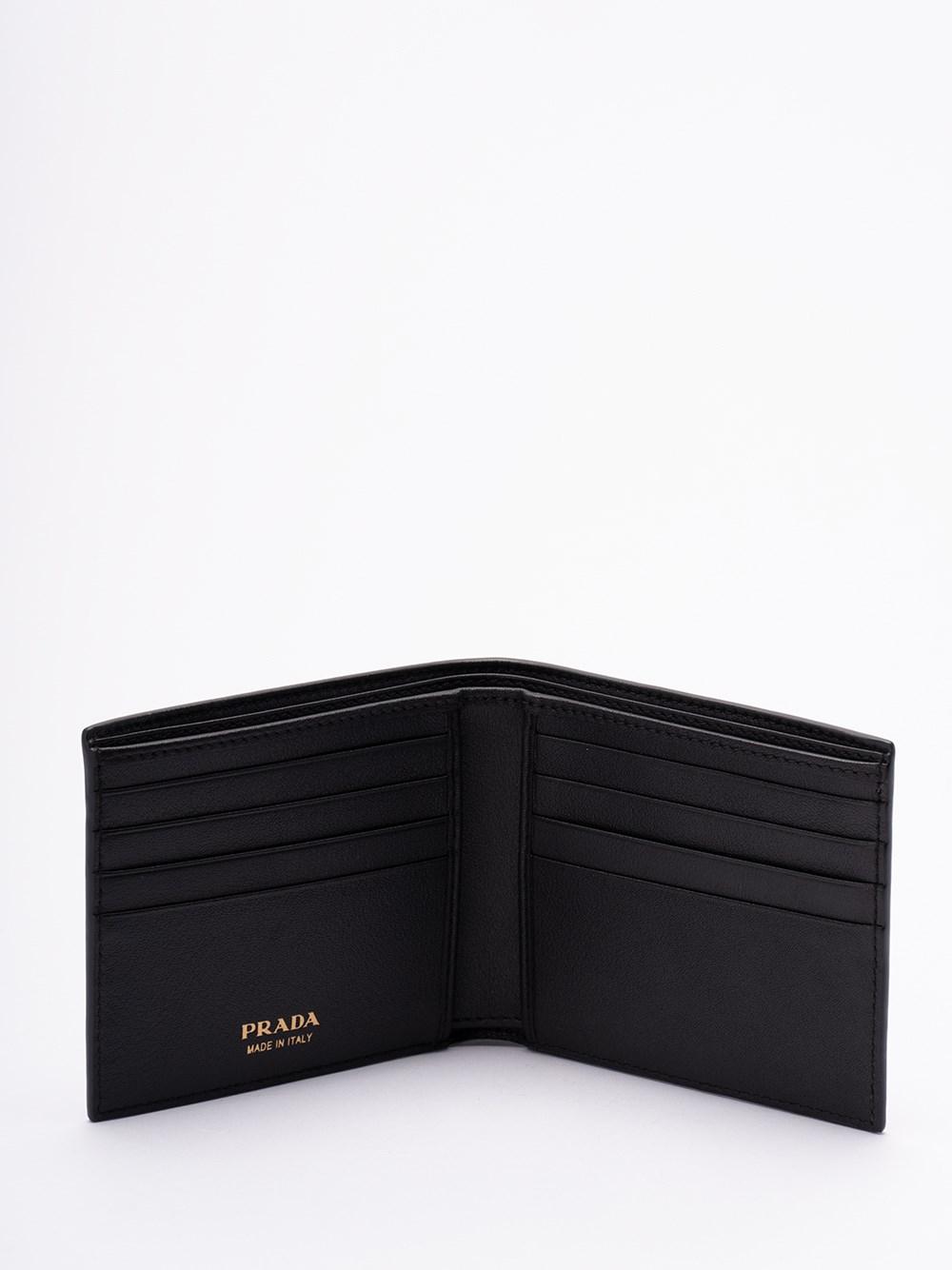 Prada Leather Wallet Liquidazione