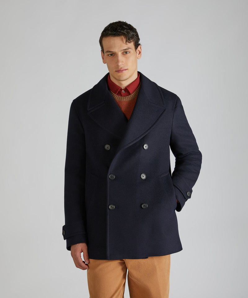 Slowear Peacoat in panno di lana Negozi Online