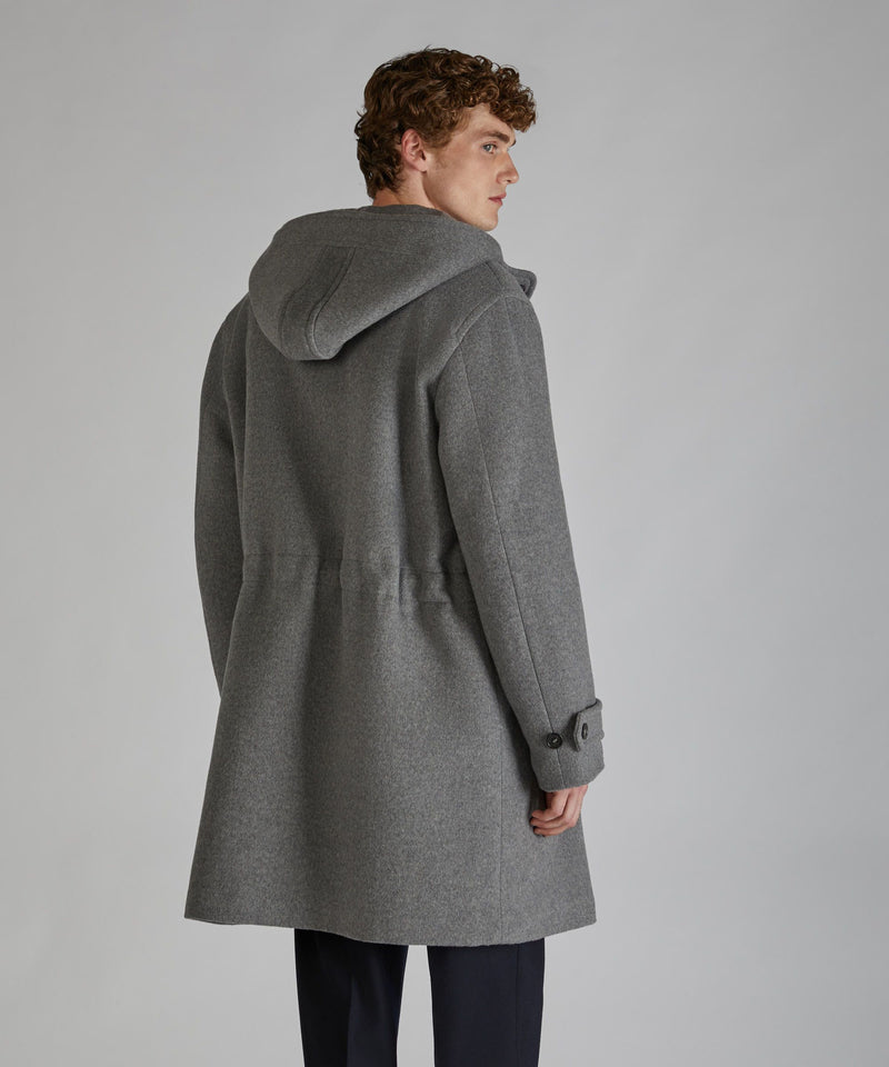 Slowear Parka in panno di lana mélange Fino Al -60%
