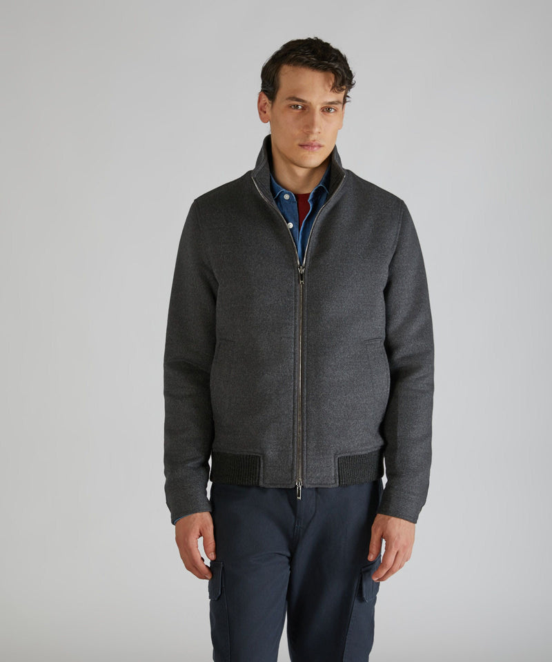 Slowear Bomber in panno di lana Sconto
