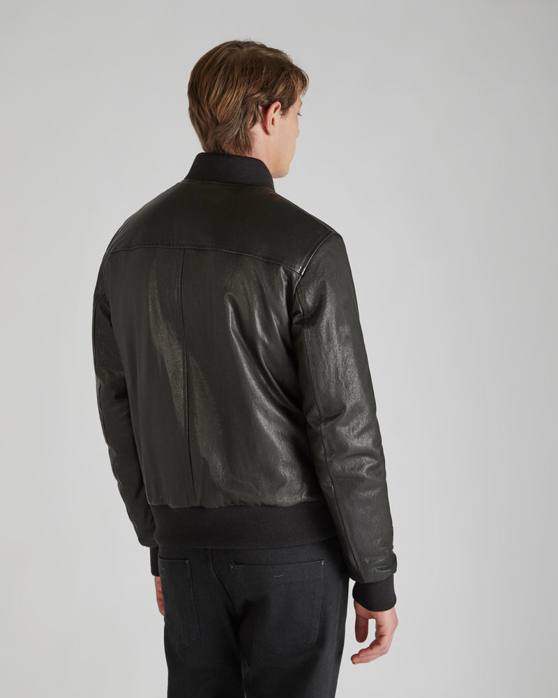 Slowear Bomber regular fit in nappa Online
