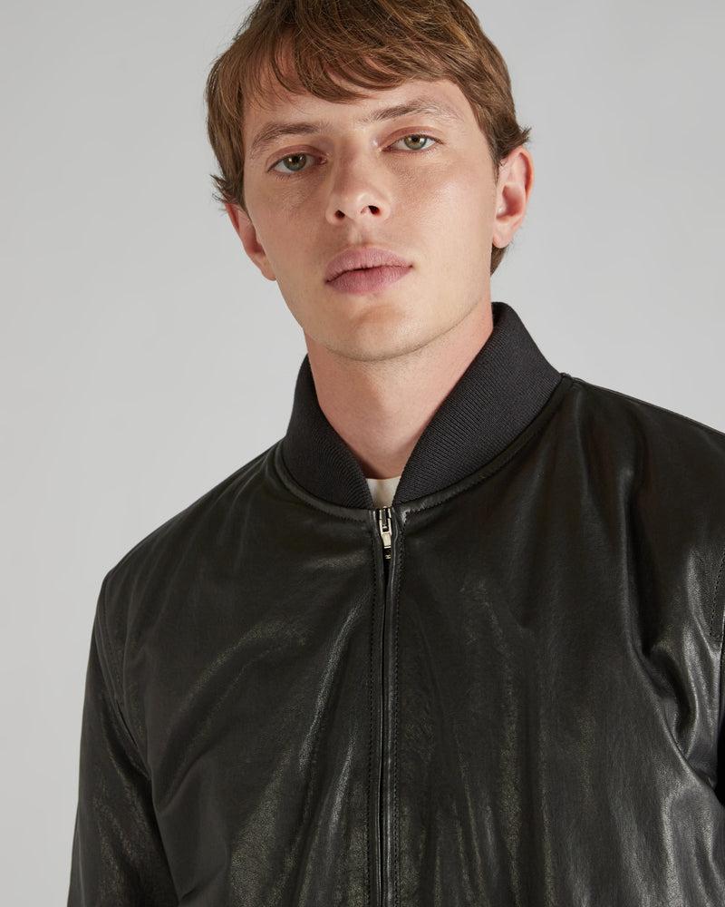 Slowear Bomber regular fit in nappa Online
