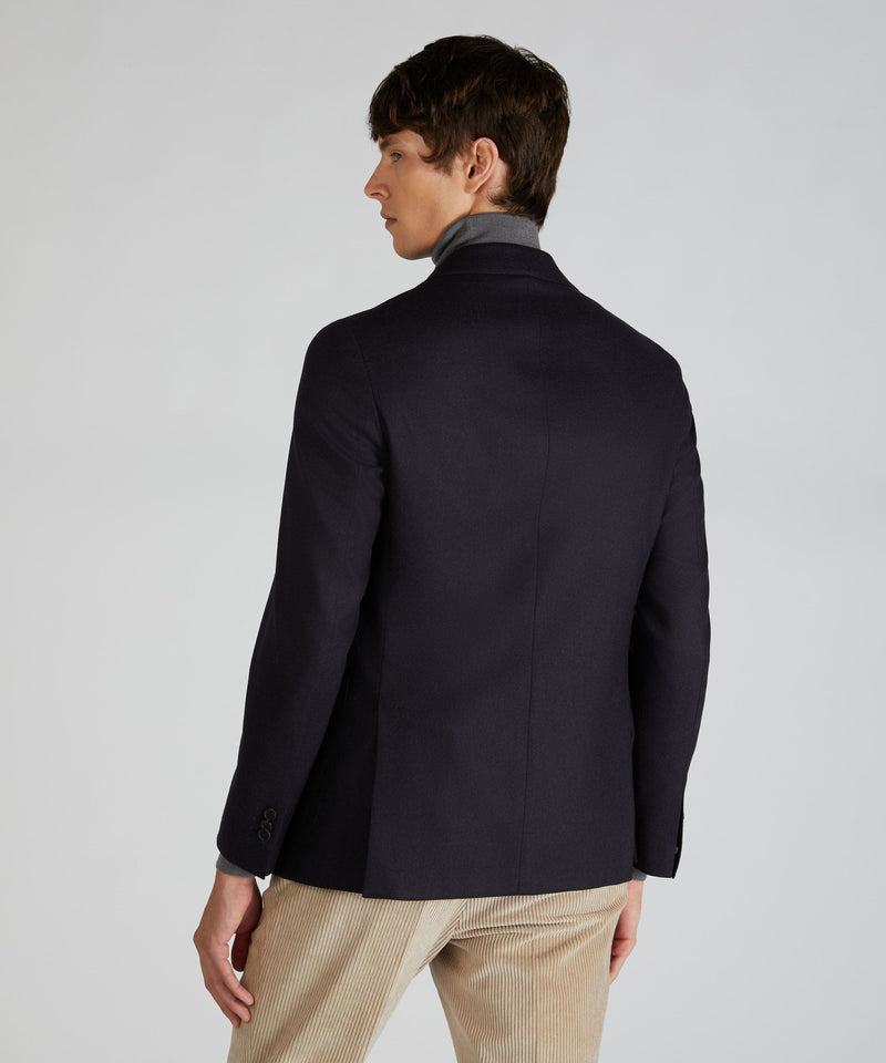 Slowear Giacca slim fit in flanella Saldi Di Fabbrica