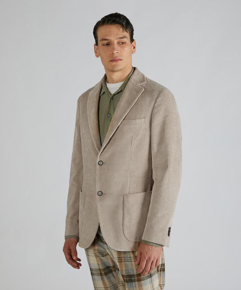 Slowear Giacca regular fit in velluto 2025