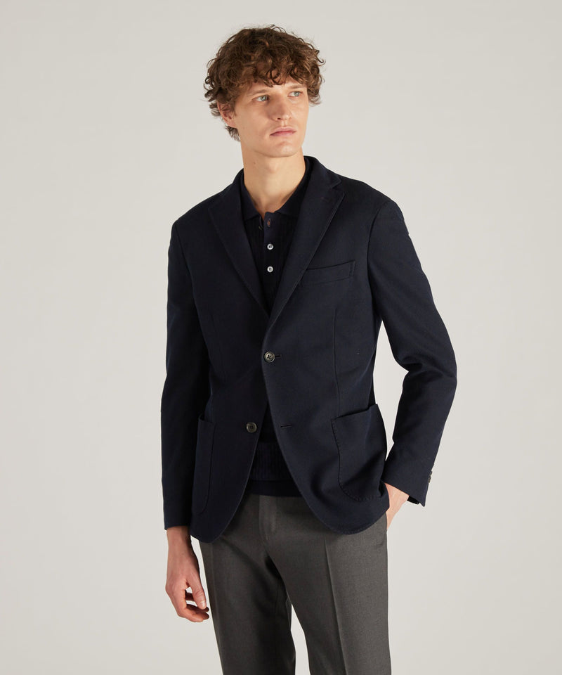 Slowear Giacca slim fit in cotone giro inglese Promozione Limitata