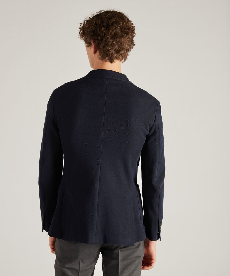 Slowear Giacca slim fit in cotone giro inglese Promozione Limitata