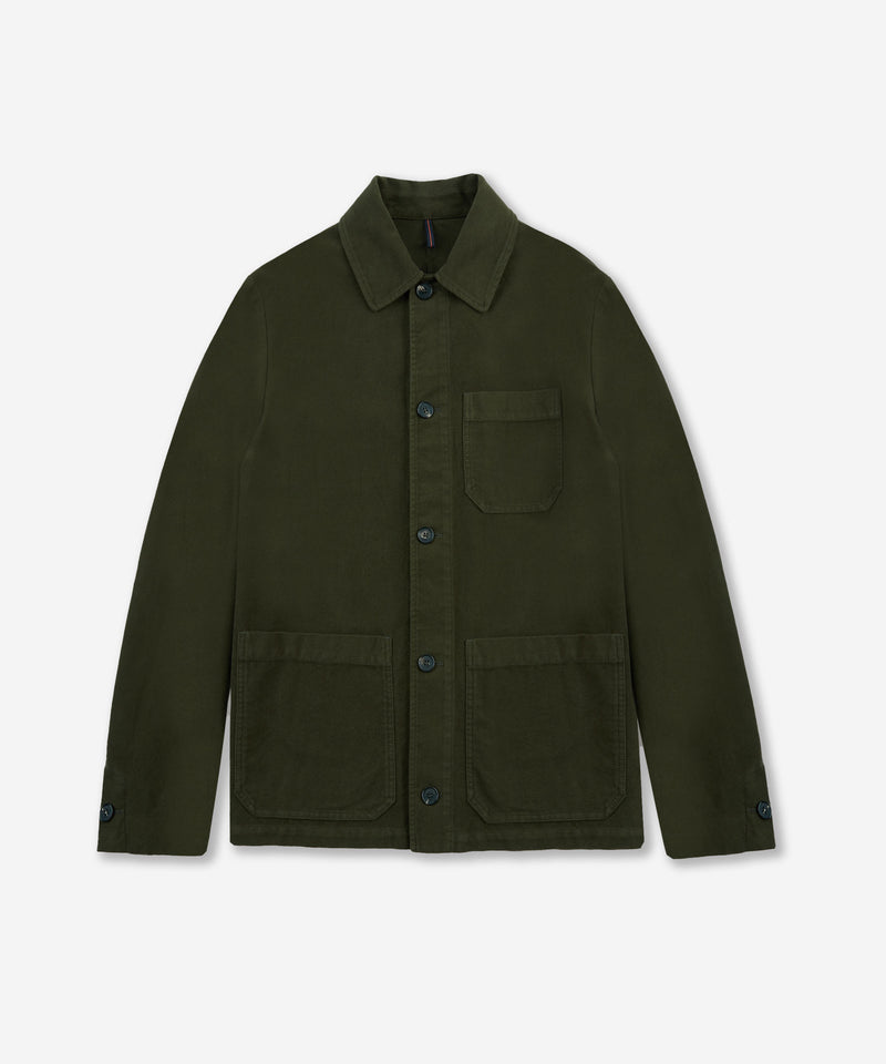 Slowear Blusa regular fit in Moleskin Sconto