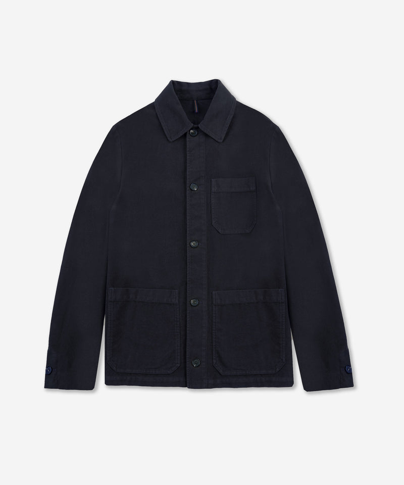 Slowear Blusa regular fit in Moleskin Economico