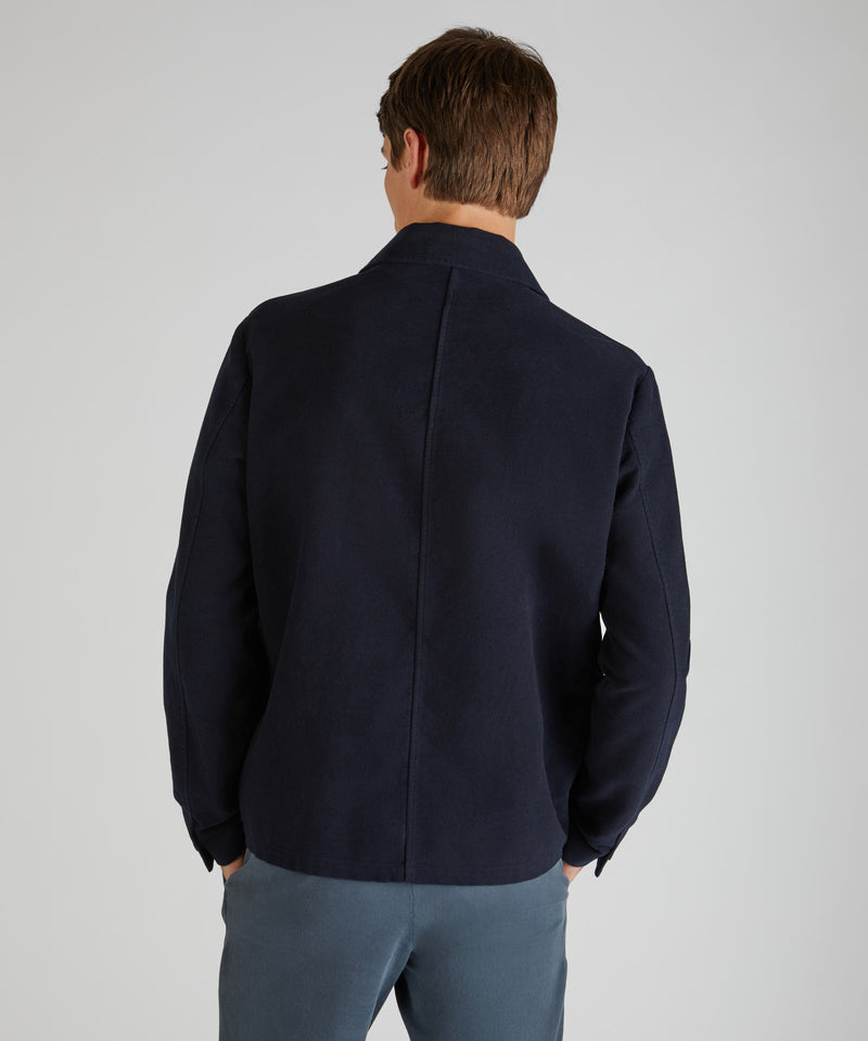 Slowear Blusa regular fit in Moleskin Economico
