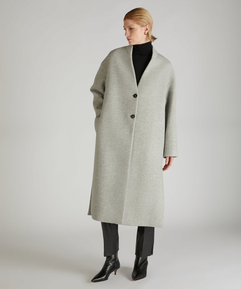Slowear Cappotto wide fit in lana Offerte