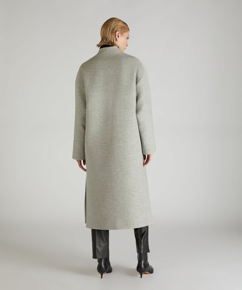 Slowear Cappotto wide fit in lana Offerte