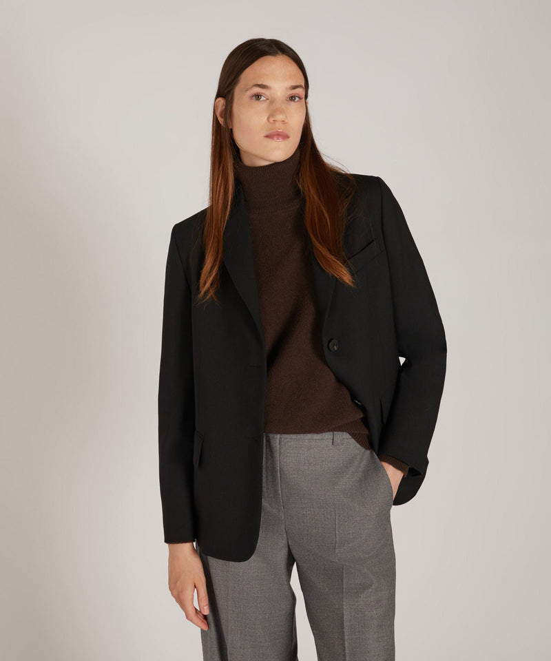 Slowear Blazer slim fit in lana bistretch certificata Moda