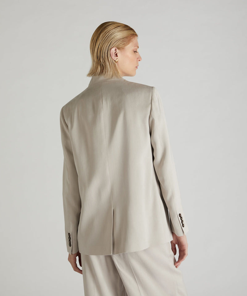 Slowear Giacca regular fit in lyocell Italy