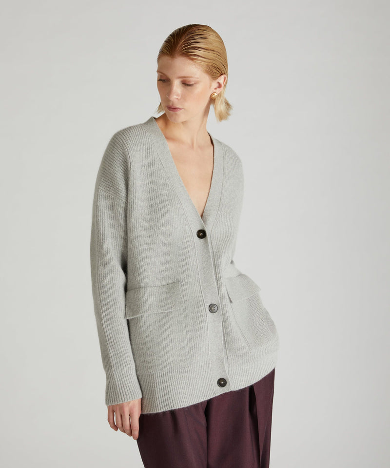 Slowear Cardigan over in lana e Angora 2025