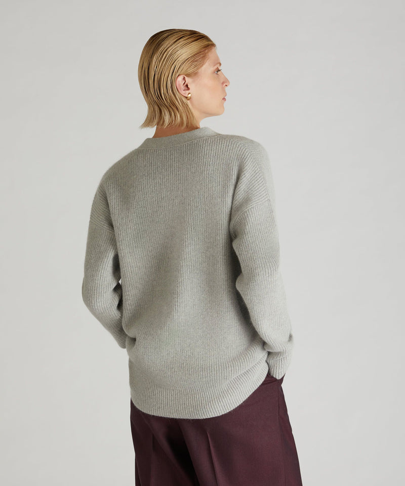 Slowear Cardigan over in lana e Angora 2025