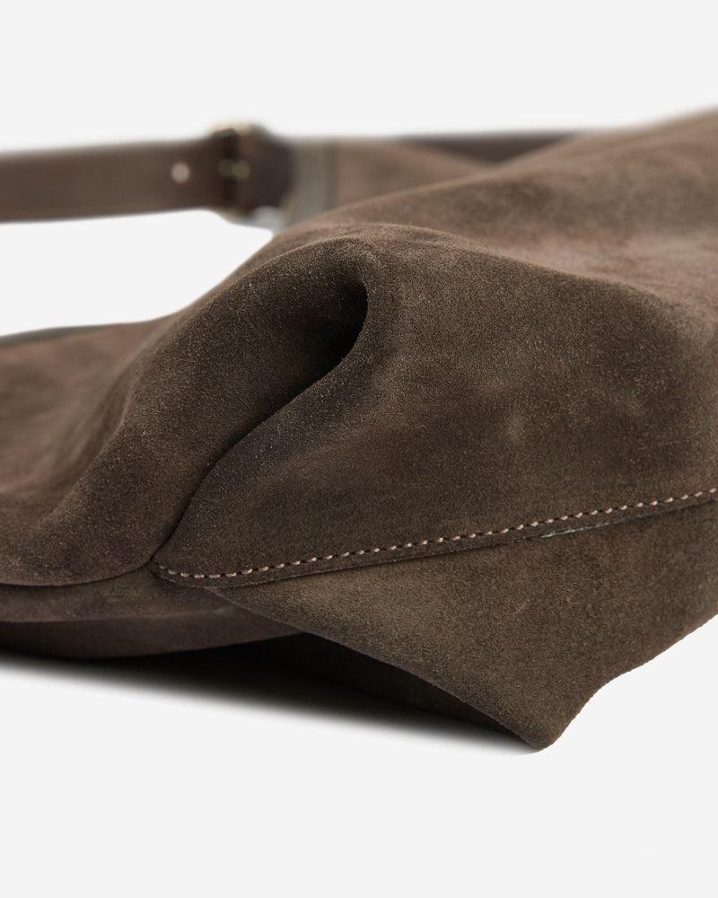 Slowear Borsa in pelle suede In Linea