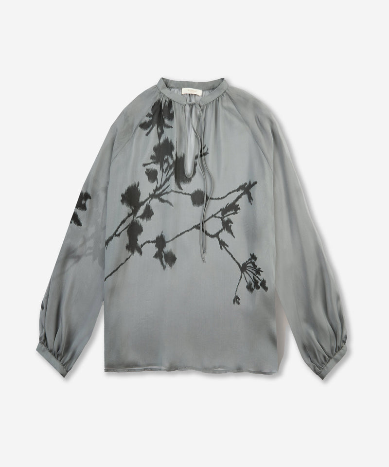 Slowear Camicia wide fit in chiffon di seta Nuovo