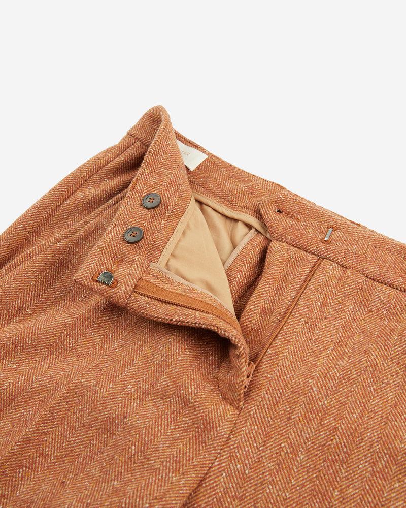 Slowear Pantalone regular in chevron di misto lana Qualità Garantita
