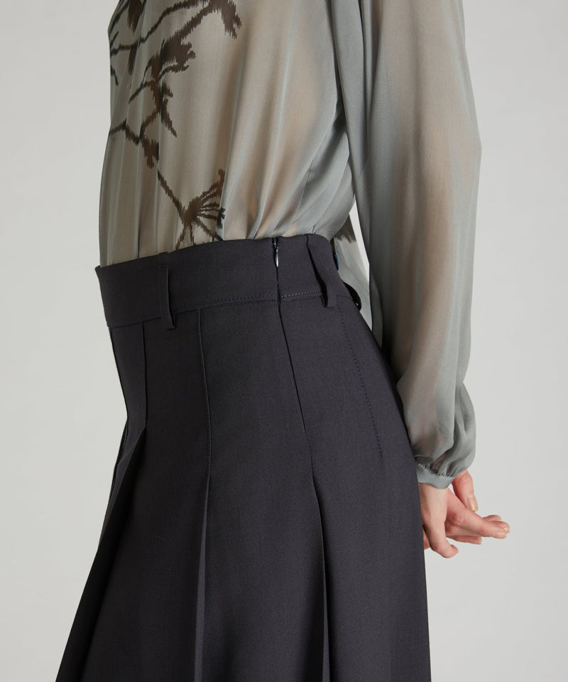 Slowear Gonna in twill di lana Shopping Online