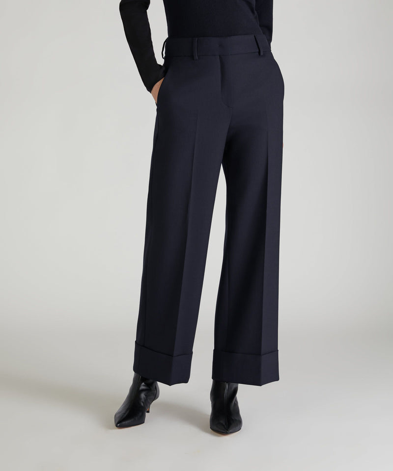 Slowear Pantalone regular fit in lana Affare Del Giorno