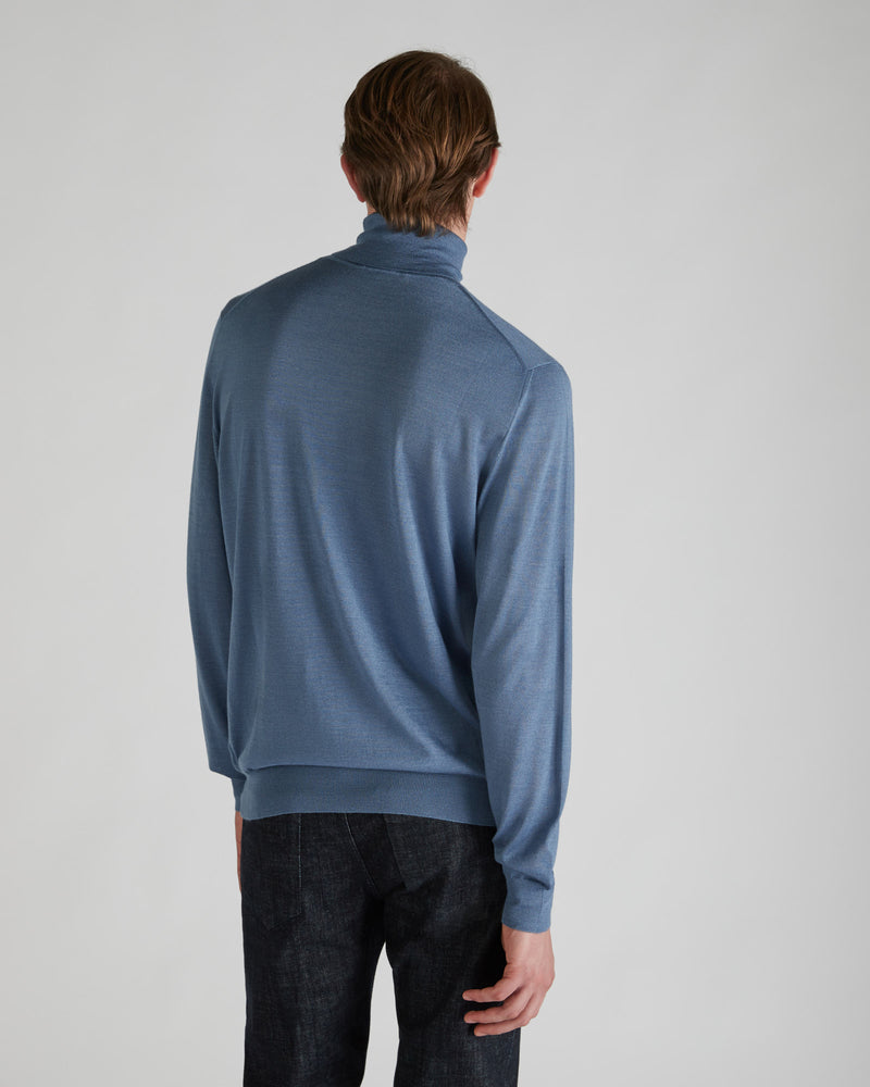Slowear Dolcevita slim fit in cashmere e seta Prezzo Ridotto