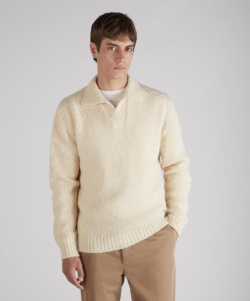 Slowear Maglia slim fit in lana Offerta