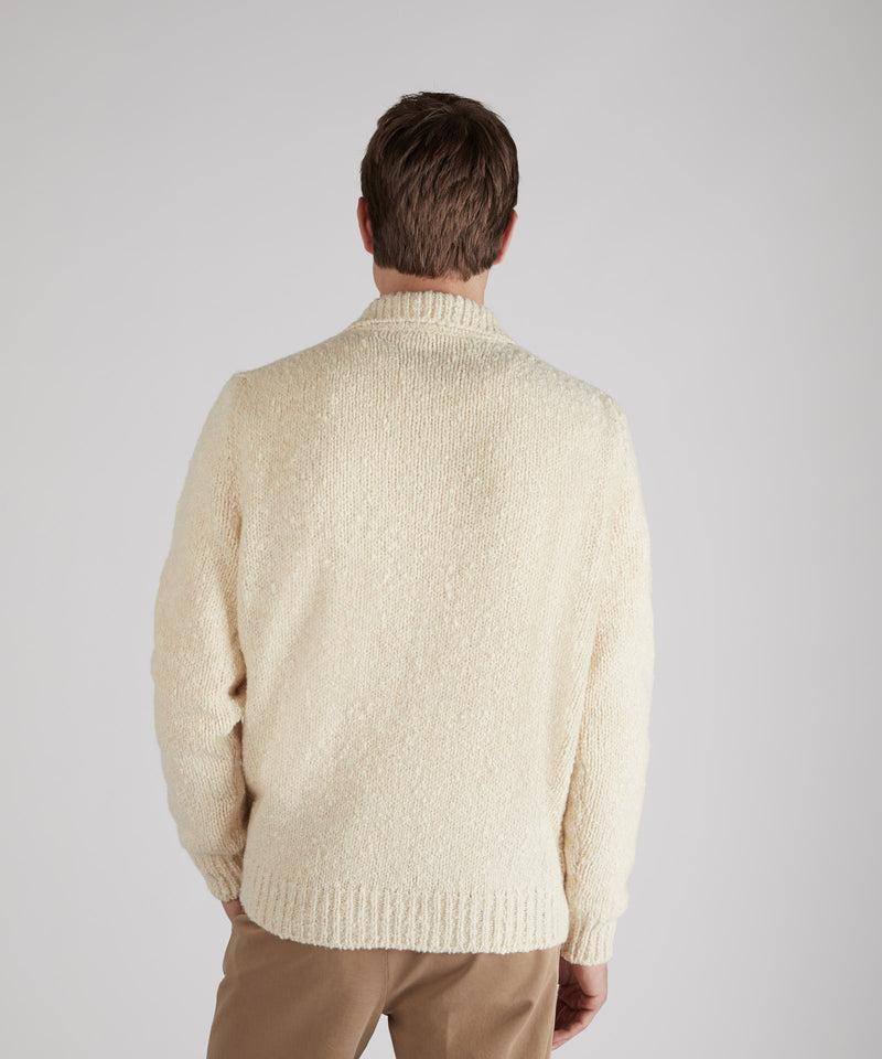 Slowear Maglia slim fit in lana Offerta