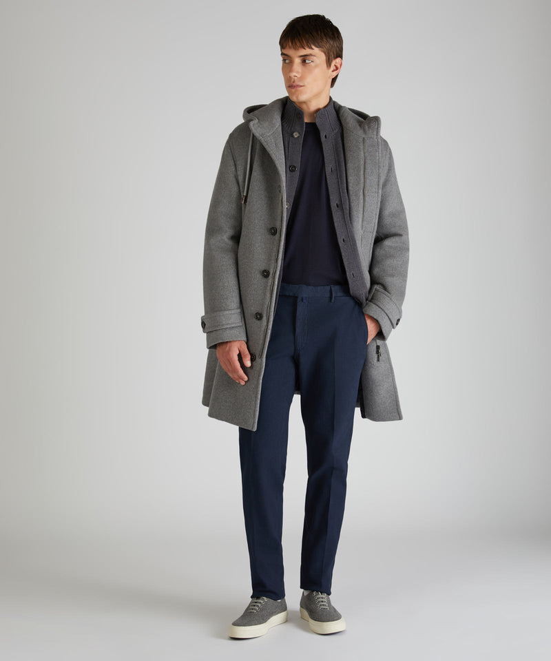 Slowear Chioto slim fit in lana merinos Saldi
