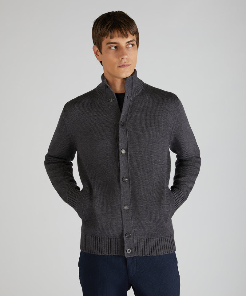 Slowear Chioto slim fit in lana merinos Saldi