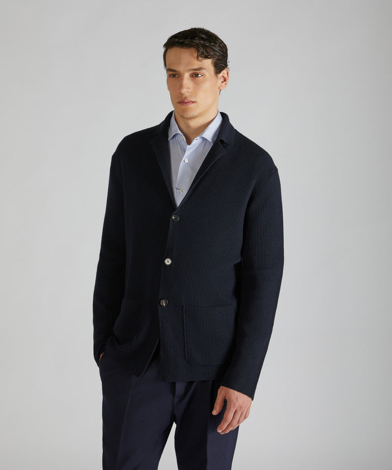 Slowear Giacca slim fit in lana merinos Vendita Economica