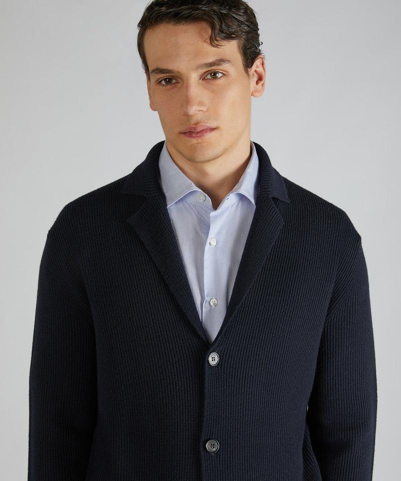 Slowear Giacca slim fit in lana merinos Vendita Economica